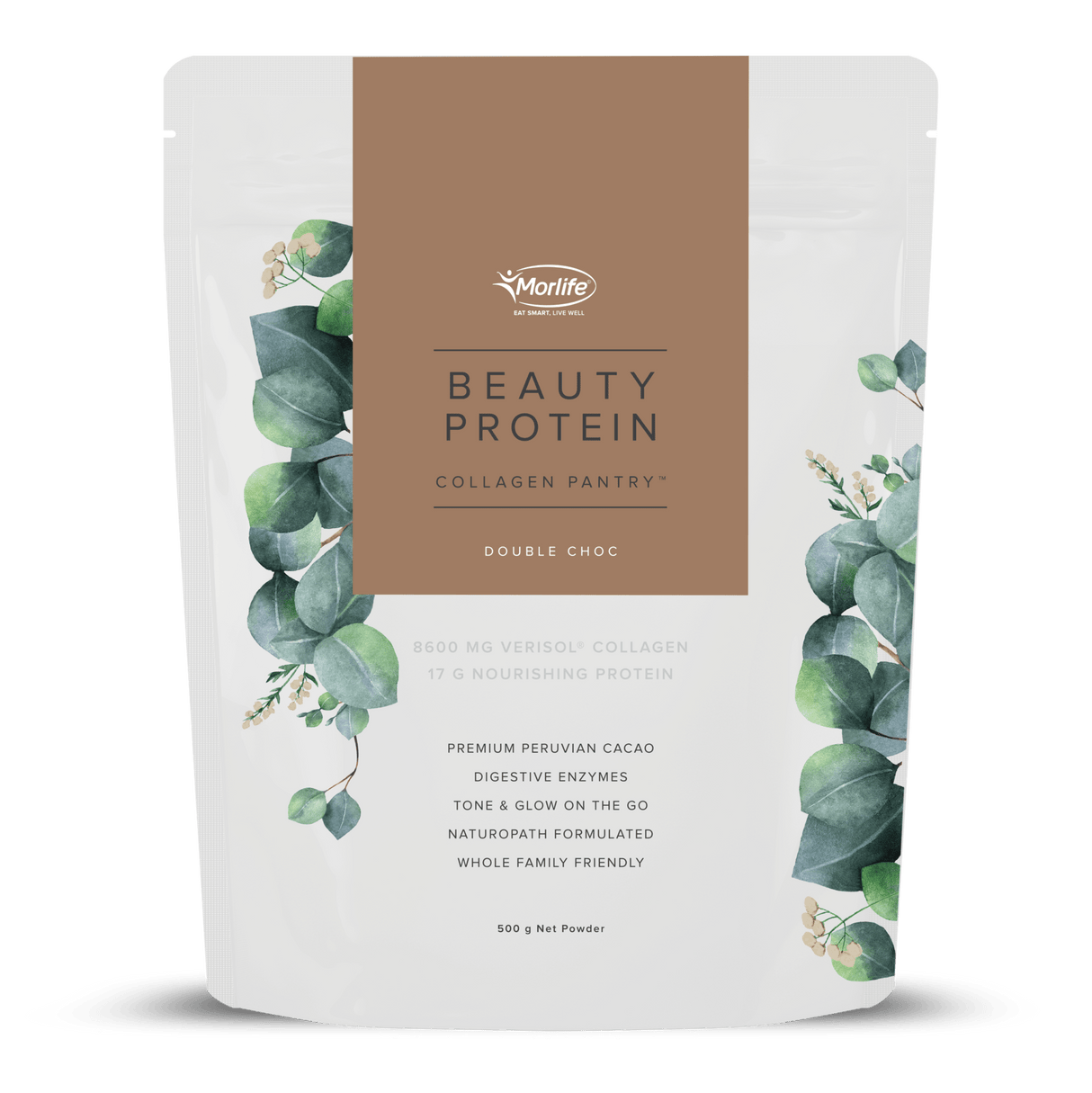 Morlife Beauty Protein 500g / Double Choc