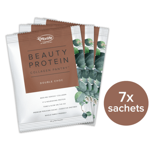 Morlife Beauty Protein Travel Pack 7x Sachets / Double Choc