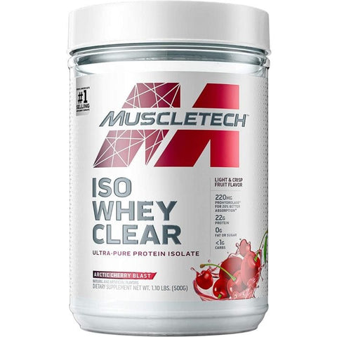 MuscleTech IsoWhey Clear Arctic Cherry Blast