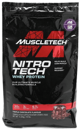 MuscleTech Nitro Tech Whey Protein 10lb Chocolate