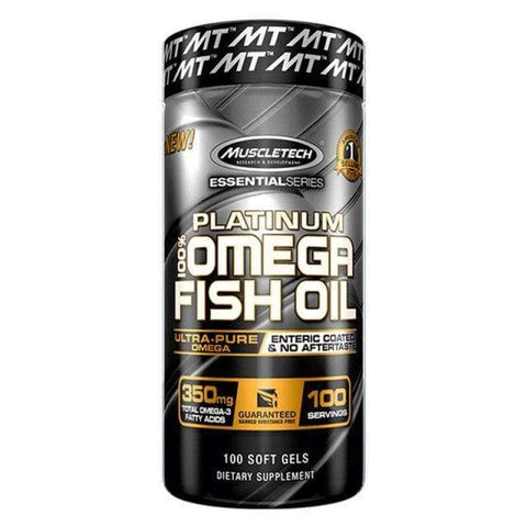 Muscletech Platinum Premium Fish Oil 100 Soft Gels