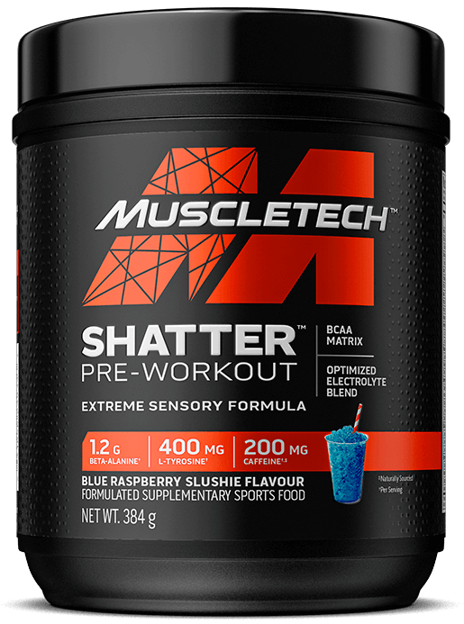 MuscleTech Shatter Pre-Workout Extreme Sensory Formula