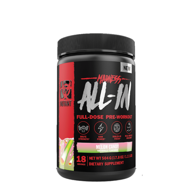 Mutant Madness ALL-IN Pre-Workout Melon Candy