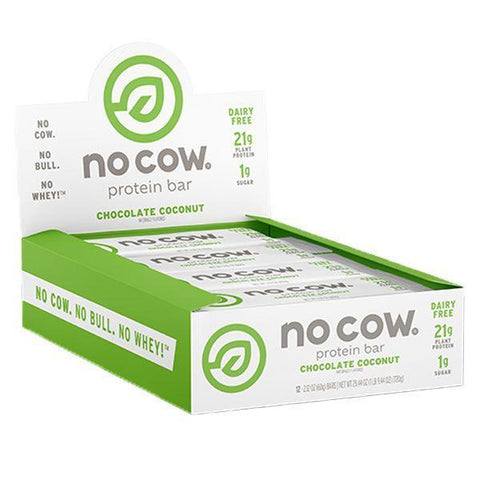 No Cow Protein Bars 12 Box