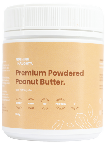 Nothing Naughty Premium Powdered Peanut Butter 200g