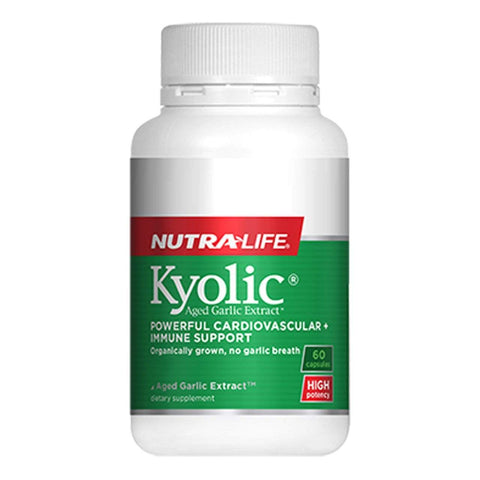 Nutra-Life Kyolic Aged Garlic Extract - High Potency Formula 60caps