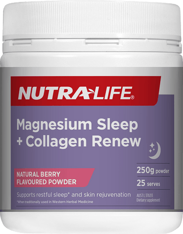 Nutra-Life Magnesium Sleep + Collagen Renew