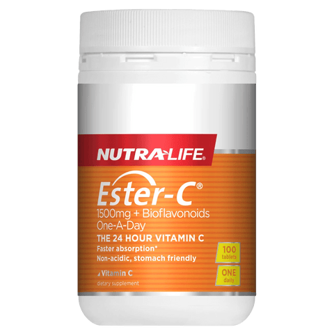 NutraLife Ester-C 1500mg + Bioflavonoids 100 Tabs