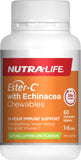 NutraLife Ester-C + Echinacea 60 Chewable Tabs