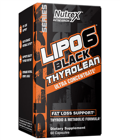 Nutrex Lipo 6 Black Thyrolean 60 Caps