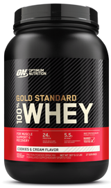 Optimum Nutrition Gold Standard 100% Whey 2lb Cookies and Cream (2lb)