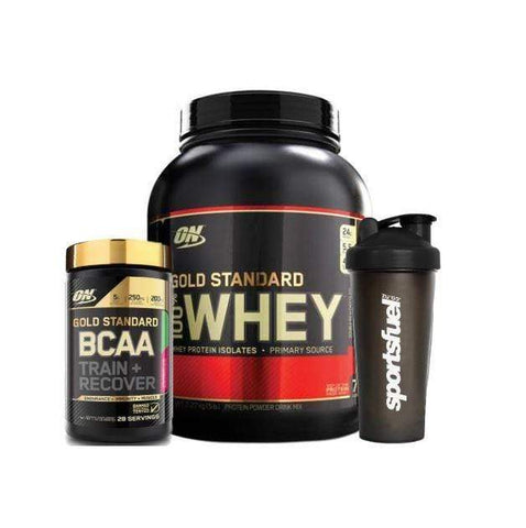 Optimum Nutrition Whey and BCAA Recovery Stack