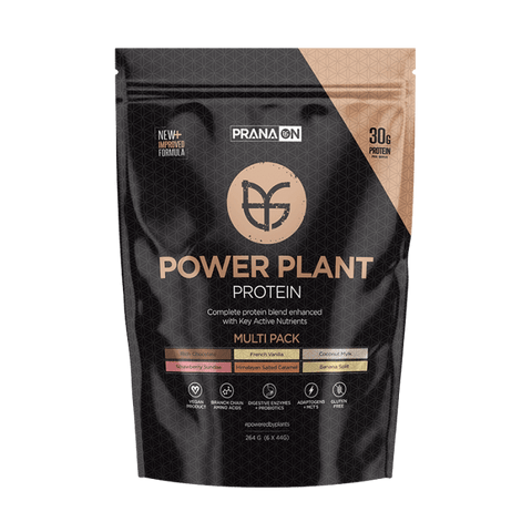 PranaOn Power Plant Protein - Multi Pack 264g