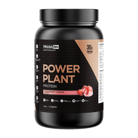 PranaOn Power Plant Protein 1.2kg / Strawberry Sundae