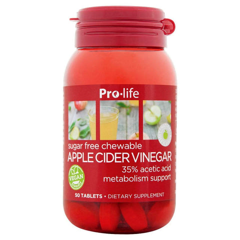 Pro-Life Apple Cider Vinegar Chewables 50 Chewables