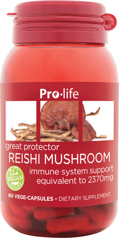 Pro-Life Reishi Mushroom Caps 60 Vege Caps