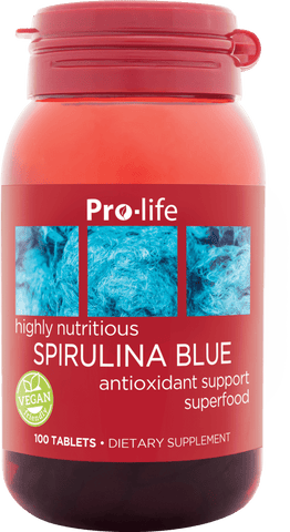 Pro-Life Spirulina Blue 100 Tablets