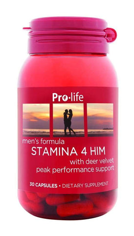 Pro-Life Stamina 4 Him Caps 30 Caps