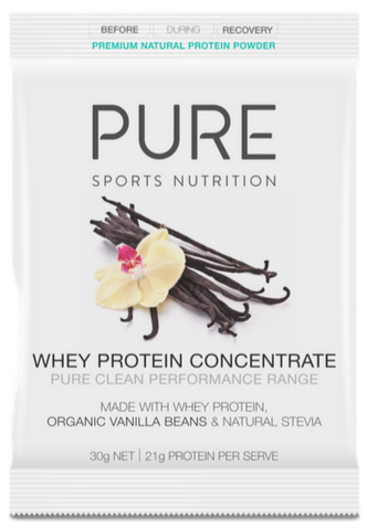 PURE Whey Protein Travel Pack (25 Sachets) Vanilla