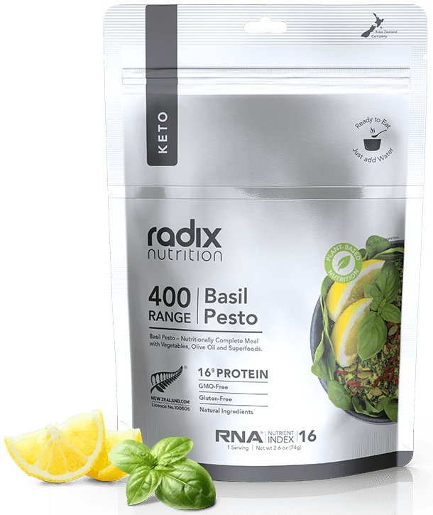 Radix Nutrition - Keto Main Meals 400kcal 400kcal / Basil Pesto