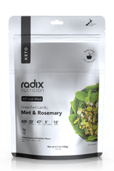 Radix Nutrition - Keto Main Meals 600kcal 600kcal / Grass-Fed Lamb, Mint & Rosemary