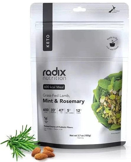 Radix Nutrition - Keto Main Meals 600kcal 600kcal / Grass-Fed Lamb, Mint & Rosemary
