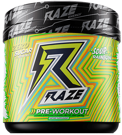 Raze Pre-Workout Sour Rainbow