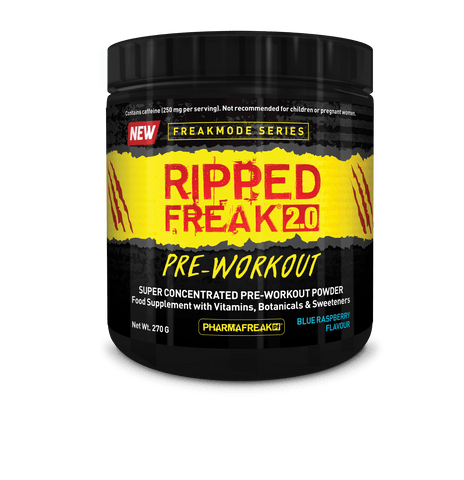 Ripped Freak 2.0 Pre-Workout 45 Serves Blue Raspberry