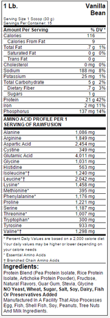San RawFusion Vegan Plant Protein 4lb