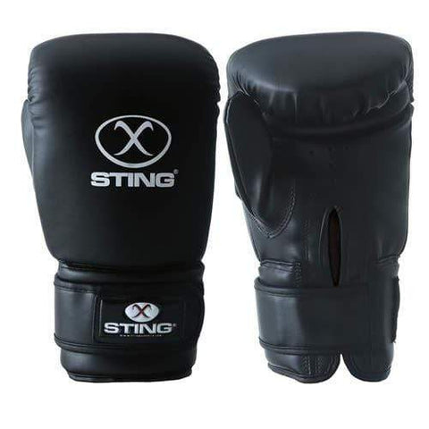 Sting Armalite Boxing Bag Mitts Pair Medium / Black / Yellow