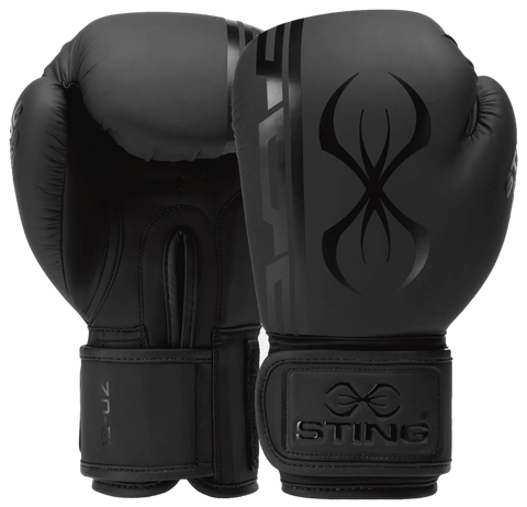 Sting Armaplus Boxing Glove Matte Black / 16oz