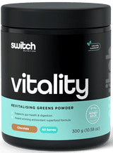 Switch Nutrition Vitality Switch Chocolate / 60 Serve *New Recipe*