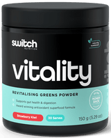 Switch Nutrition Vitality Switch Strawberry Kiwi / 30 Serve *New Recipe*