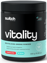 Switch Nutrition Vitality Switch Strawberry Kiwi / 60 Serve *New Recipe*
