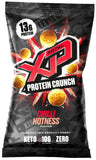 TOTAL XP Protein Crunch Snacks Box of 12 / Chilli Hotness