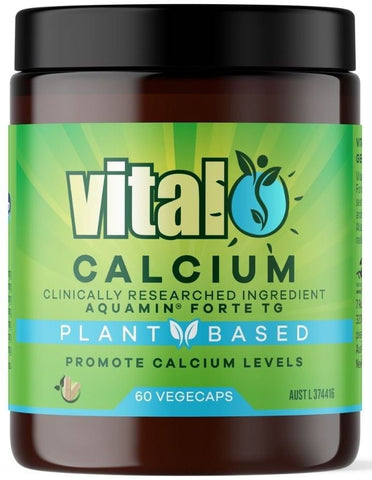 Vital Plant Based Calcium Supplement 60 Vegecaps