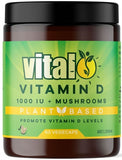 Vital Plant Based Vitamin D Supplement 60 Vegecaps