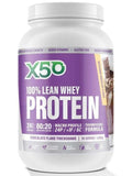 X50 100% Lean Whey Protein 2.2lb Chocolate Flake