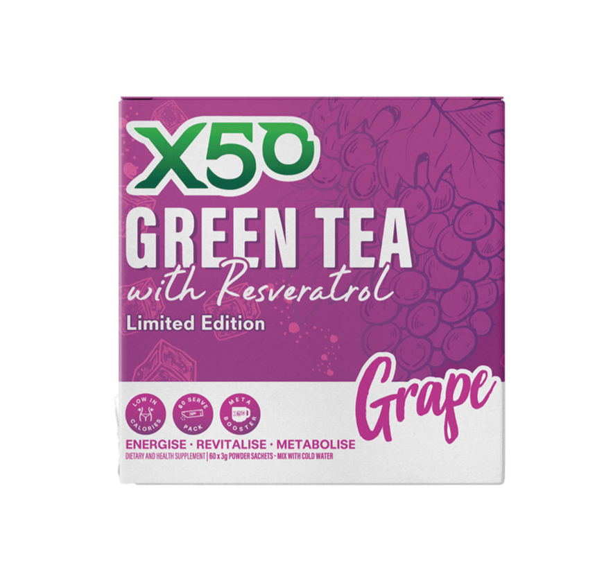X50 Green Tea 60 Serve Grape