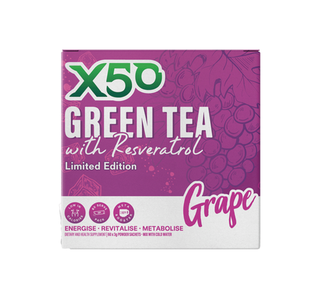 X50 Green Tea 60 Serve Grape