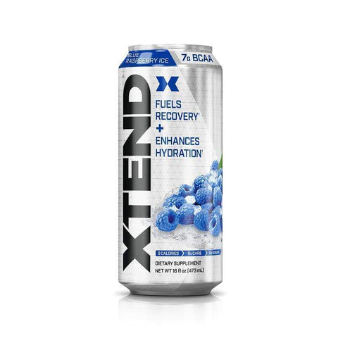 Xtend Carbonated BCAA RTD - Single Blue Raspberry Ice